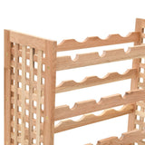 Wine Rack for 25 Bottles Solid Walnut Wood 63x25x73 cm 247101