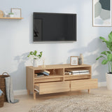TV Cabinet Sonoma Oak 100x34.5x44.5 cm Engineered Wood 831896