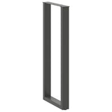 Bar Table Legs U-Shaped 2 pcs Anthracite 40x cm Steel 4013242