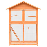 Bird Cage Solid Pine & Fir Wood 125.5x59.5x164 cm 170638