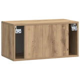 Wall-Mounted TV Cabinet Artisan Oak 59.5 x 31 x 30 cm 898204