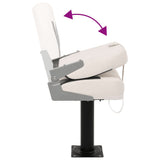 Foldable Boat Seat 2 Set Low Backrest 3284297
