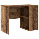Desk with Shelf Old Wood 102 x 50 x 75 cm Engineered Wood 869544