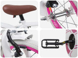 Kids Bike 12 Inches for 2-4 Years Old White 42009542