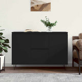 Sideboard Black 101.5x35x70 cm Engineered Wood 827205