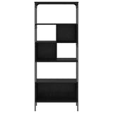 Bookcase Black Oak 76 x 33 x 188.5 cm Engineered Wood 882988