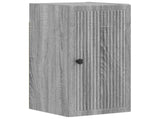 3 Piece Bathroom Cabinet Set EDE Grey Sonoma Engineered Wood 3417744