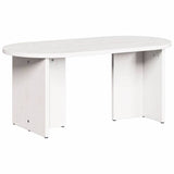 Coffee Table White 80 x 39.5 x 35 cm Solid Pine wood 873542