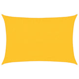 Sunshade Sail 160 g/m Rectangular Yellow 3.5x4.5 m HDPE 311571