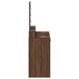 Dressing Table Brown 79 x 41 x 140 cm Engineered wood 865169