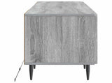LED TV Cabinet Grey Sonoma Engineered Wood 896471