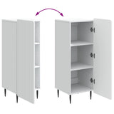 Sideboard White 34.5 x 33 x 92 cm Engineered Wood 894365