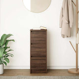Sideboard Brown Oak 29.5x34x76 cm Engineered Wood 861640