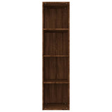 Book Cabinet/TV Cabinet Brown Oak 36x30x143 cm Engineered Wood 815248