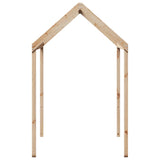 Kids' Bed Roof 207x95.5x159 cm Solid Wood Pine 846964