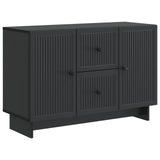 Sideboard with Drawer Black 89 x 34.5 x 60 cm Engineered Wood 893966