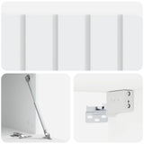 Wall-Mounted TV Cabinet White 59.5 x 41 x 30 cm Engineered Wood 898335