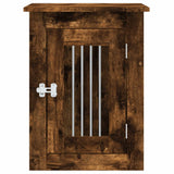 Dog Crate Furniture Smoked Oak 45x62x59 cm Engineered Wood 838313