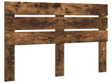 Bed Frame with Drawer Smoked Oak 120 x 200 cm Engineered Wood 3411992