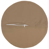 Throw Pillow 6 pcs HEERLEN Taupe Dia. 50 cm Polyester 929496