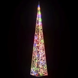Acrylic Decorative LED Light Cone Multicolour 120 cm 328966