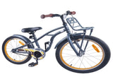 Kids Bike 18 Inches for 5-7 Years Old Dark Grey 42009310