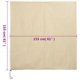 Plant Fleece Covers with Zip 10 pcs 70 g/m 1.55x1.55 m 3203559