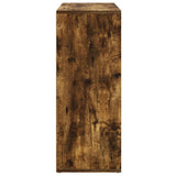 Sideboard Smoked Oak 60x30x75 cm Engineered Wood 815375