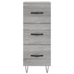 Highboard Grey Sonoma 34.5x34x180 cm Engineered Wood 3198887