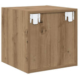 Wall Cabinet 2 pcs Artisan Oak 37 x 37 x 37 cm Engineered Wood 875075