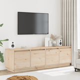 TV Cabinet 156x37x45 cm Solid Wood Pine 814394