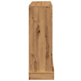 Fireplace Surround Artisan Oak 100x30x87.5 cm Engineered Wood 854570