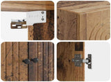 Cabinet Set 2 pcs 66 x 34.5 x 90 cm Engineered Wood 3416482