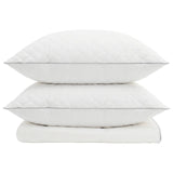 90% Goose Down Duvet Set FULDA 3 pcs 135 x 220 cm Summer White 3442312