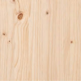 Bed Frame without Mattress Solid Wood 180x200 cm Super King Super King Size 815059