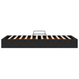 Storage Bed with Headboard Black 90 x 190 cm Velvet 3370125