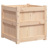 Garden Planters 2 pcs Solid Wood Pine 837415
