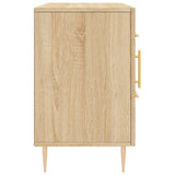 Sideboard Sonoma Oak 100x36x60 cm Engineered Wood 828159
