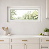 Basement Window RISOR 110 x 55 cm PVC and Glass 42047859