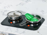 Toy Kitchen with Running Water, Lights, Sounds, Apron and Chef Hat, Water Dispenser, for Ages 3-6 T3398P348125