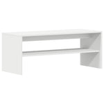 ZNTS TV Cabinet White 100x40x40 cm Engineered Wood 859118