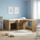 Kids'High Bed Frame 2 pcs Artisian Oak 163 x 101.1 x 68.5 cm 3422578