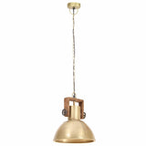 320533 Industrial Hanging Lamp 25 W Brass Round 30 cm E27