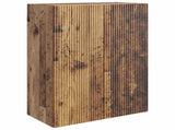 Wall-Mounted Cabinet Old Wood 66 x 34.5 x 90 cm Engineered Wood 898403