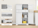 Multi-Storage Freestanding Kitchen Cabinet - White T3398P342968