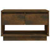 TV Cabinet Smoked Oak 70x41x44 cm Engineered Wood 812975