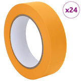Painter Masking Tapes 24 pcs Yellow 30mm x 50m Paper 42019641