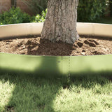 Lawn Edgings 10 pcs Silver 100 x 25 x 0.07 cm Galvanised Steel 42008617