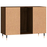 Bathroom Cabinet Brown Oak 80x33x60 cm Engineered Wood 831627