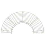 Tree Bench 4-Seater 160 x 80 x 89 cm Steel Antique White 42029528